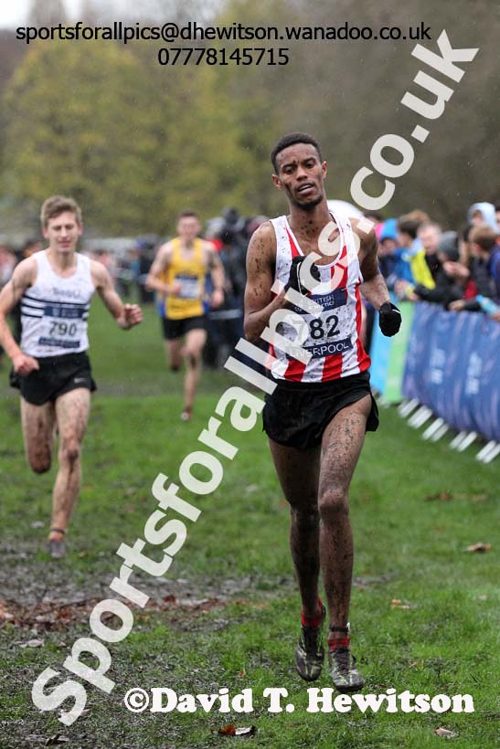 Mens under-20s, British Athletics Liverpool Cross Challenge, Sefton Park, Liverpool. Photo: David T. Hewitson/Sports for All Pics
